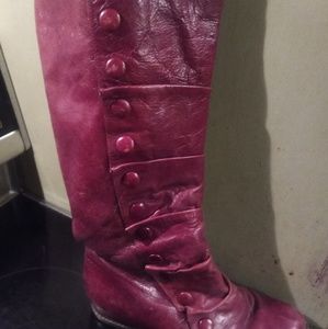 Leather Boots / mizz mooz